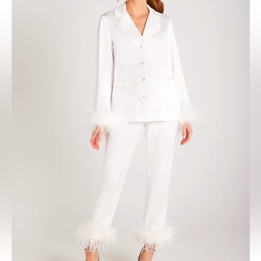 Nadine Merabi Darcie White Pajamas